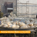 Criadero de pollos de pollos de engorde prefabricados con jaula de pollos de engorde